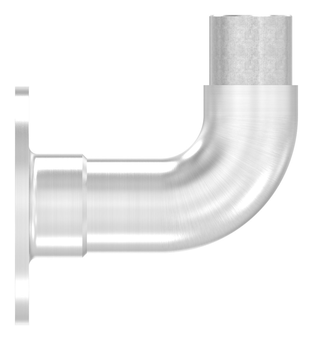 Wandhalter 90° für Rohr 33,7x2,0mm, V2A