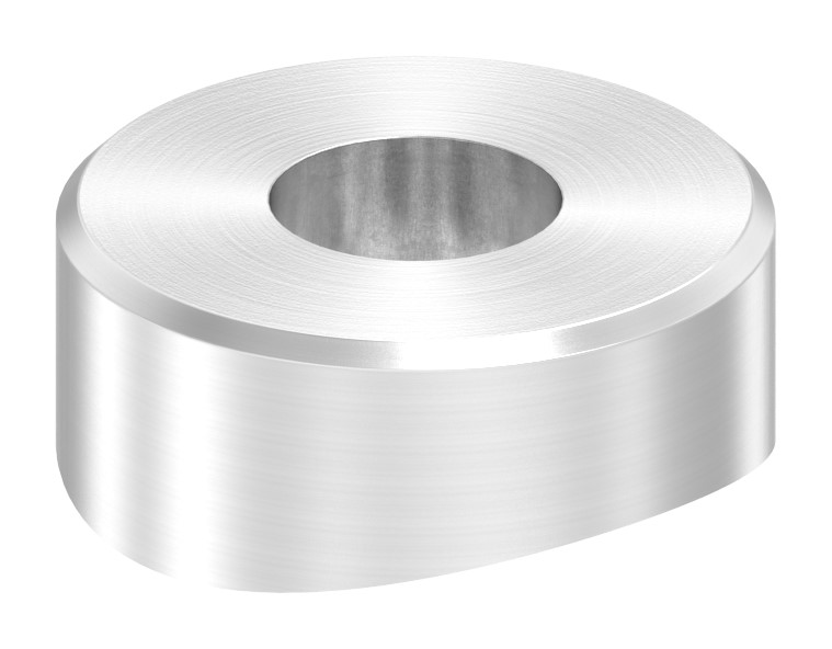 Ausgleichsstück (ohne Senkung) für Rohr 42,4mm, Ø 16mm, V2A