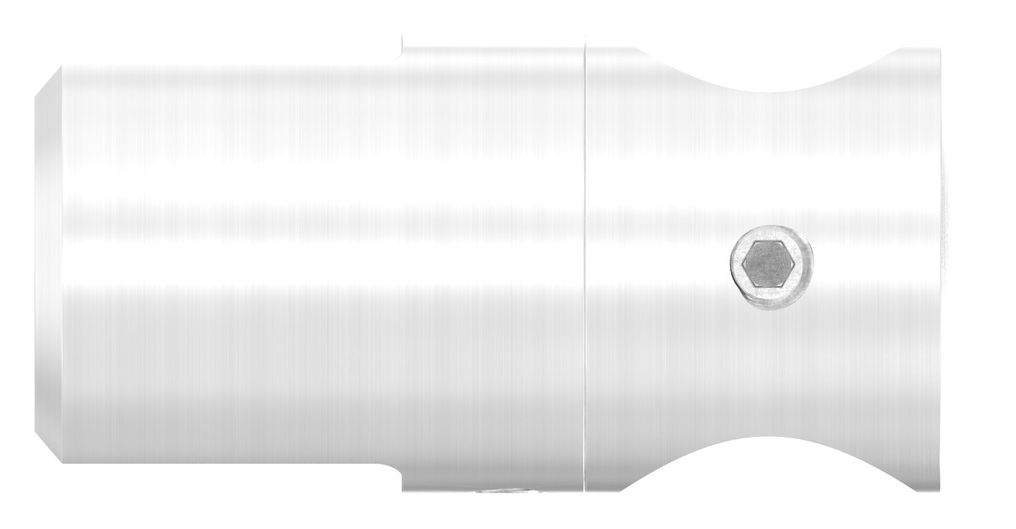 Plattenhalter mit Bohrung 16,2mm, V2A
