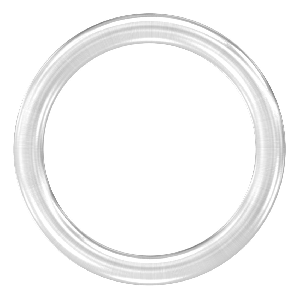 Ring aus Ø 12mm, Außen-Ø 108mm, V2A