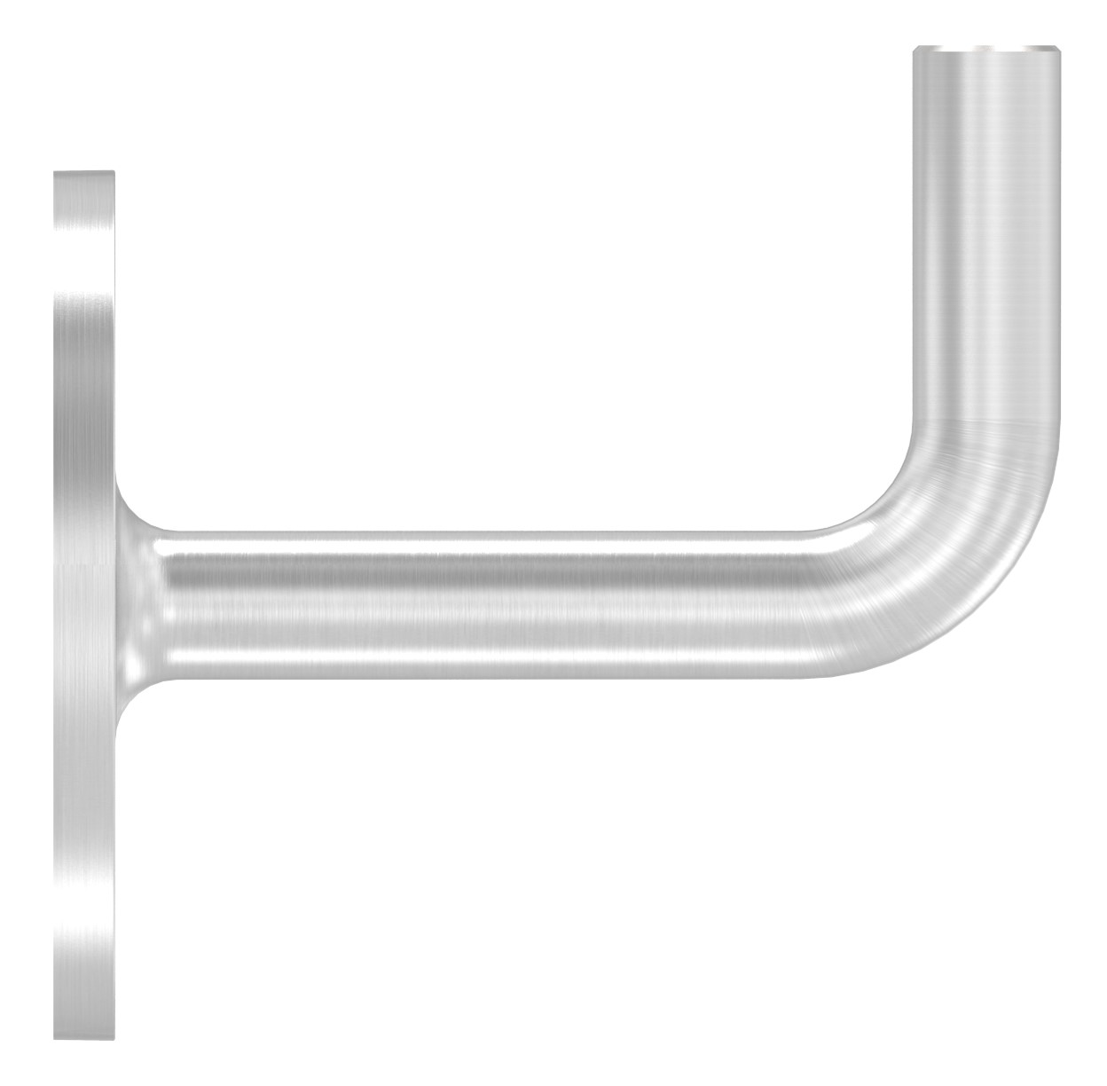 Handlaufhalter zum Anschweißen (Ronde und Bügel verschweißt), V2A