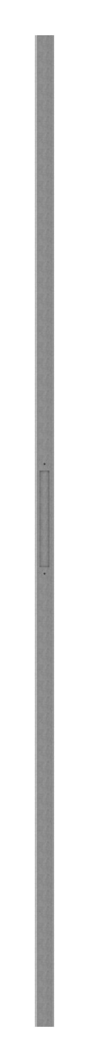 Schlossrohr 40x40x3,0 gehämmert, L:2000mm Schlossrohr 40x40x3,0 gehämmert, L:2000mm