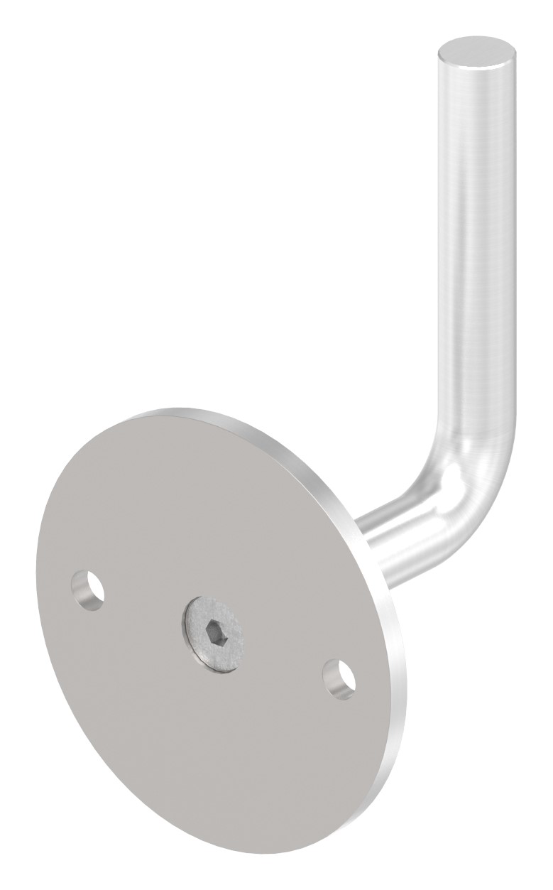 Handlaufhalter zum Anschweißen, (Ronde und Bügel verschraubt), V2A