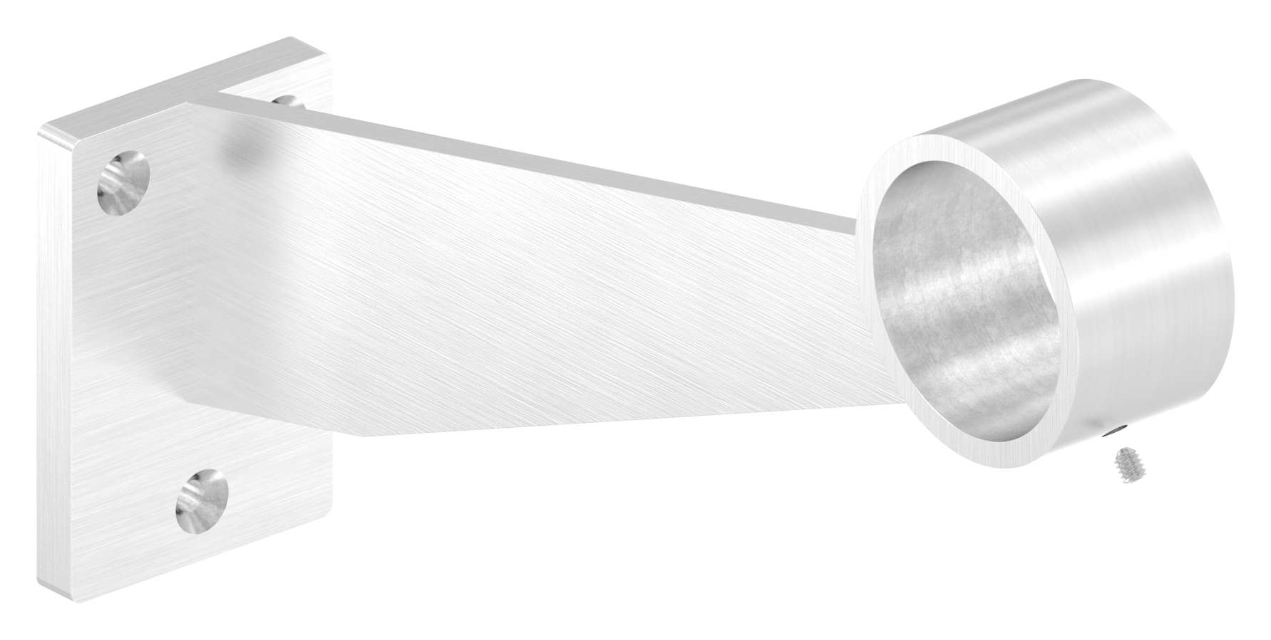 Fußlauf- / Handlaufstütze, für Rohr 42,4mm, V2A Fußlauf- / Handlaufstütze, für Rohr 42,4mm, V2A
