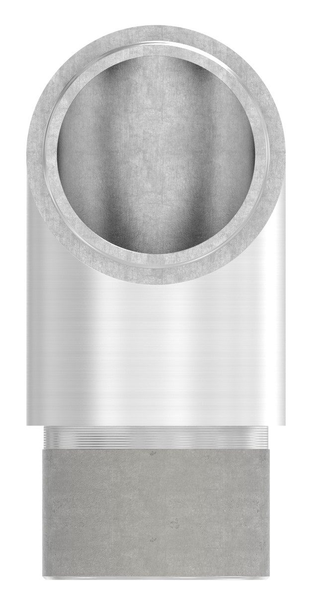 Eckstück 90°, für Rohr 33,7x2,0mm, V4A