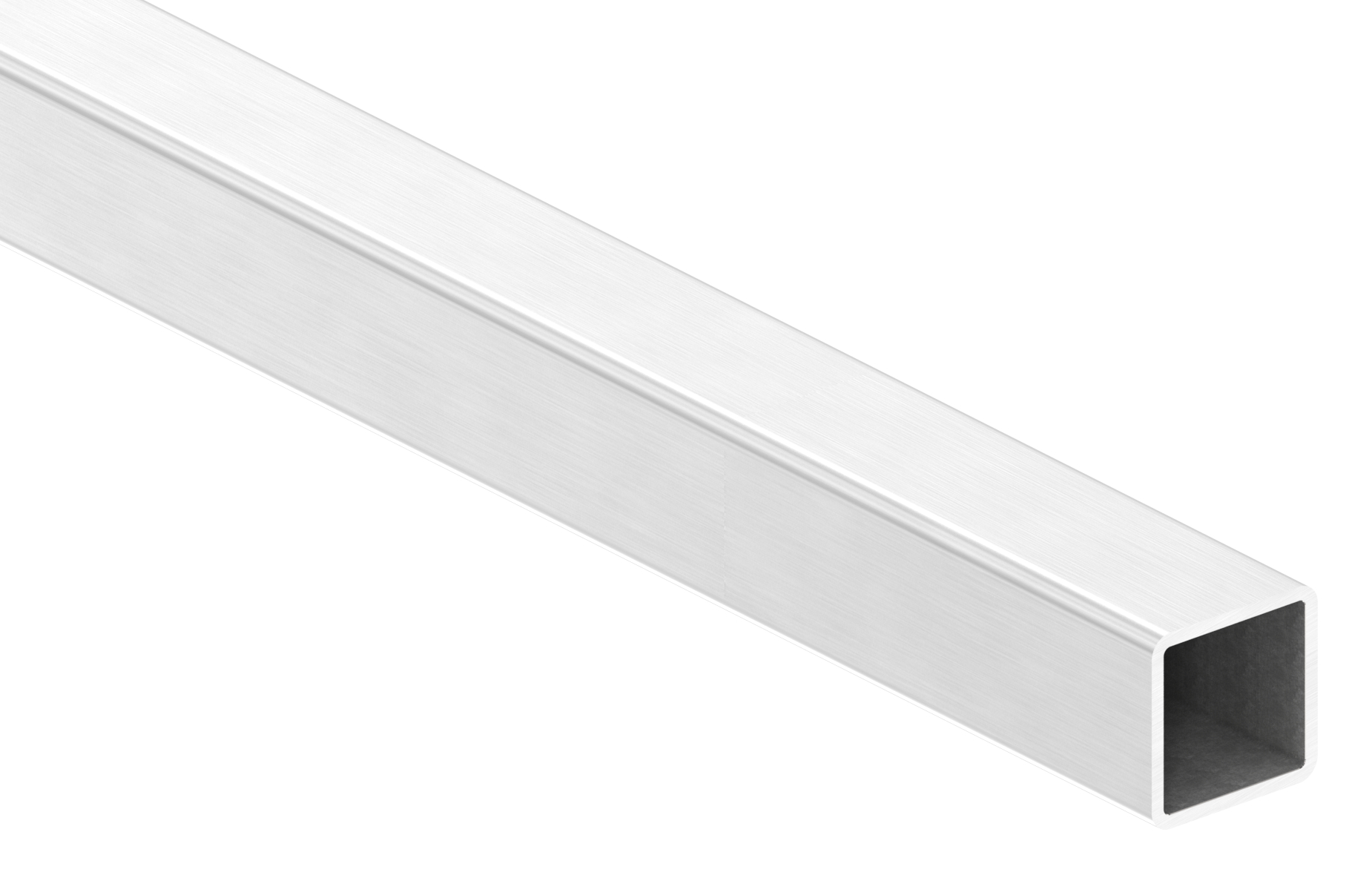 Quadratrohr, 40x40x3,0mm, L: 3000mm, V2A