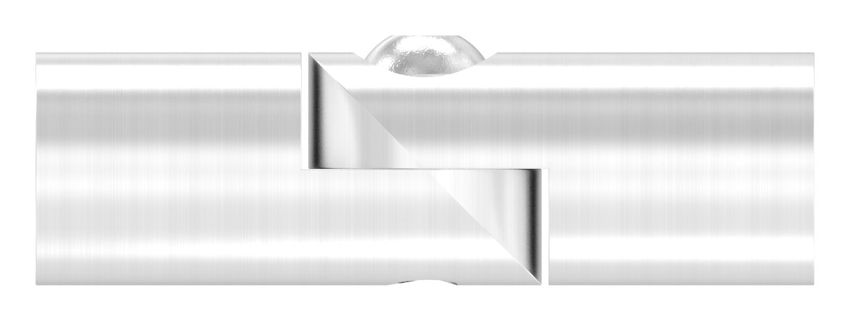 Rundstabverbinder mit Gelenk Ø 14mm, V2A