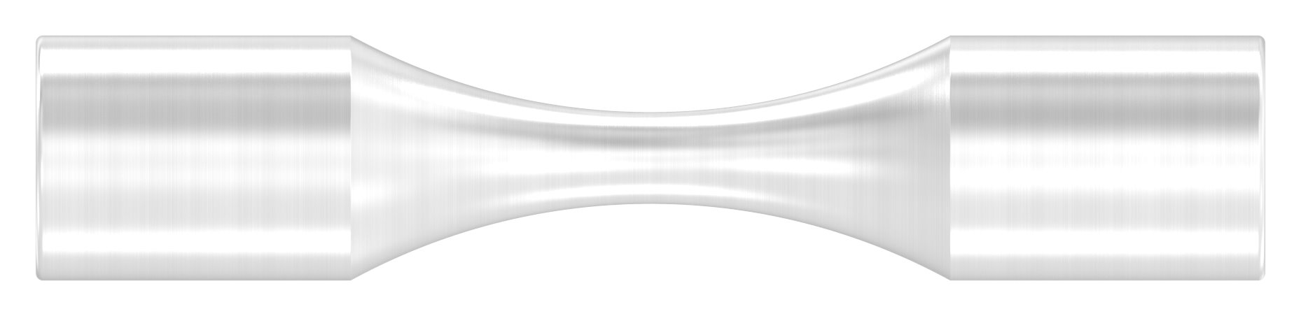 Rundstabverbinder (zum Biegen), für 14mm Rund, V2A