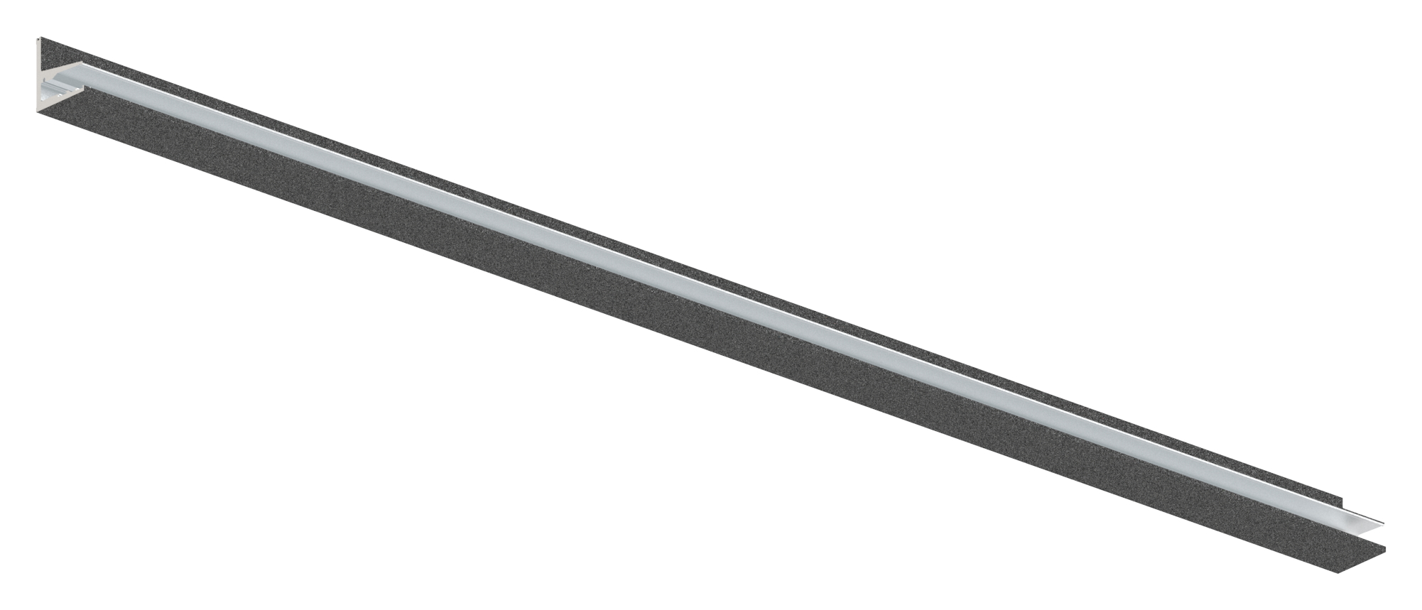 Vordachprofil eleganza canopy, L: 2405mm, DB703