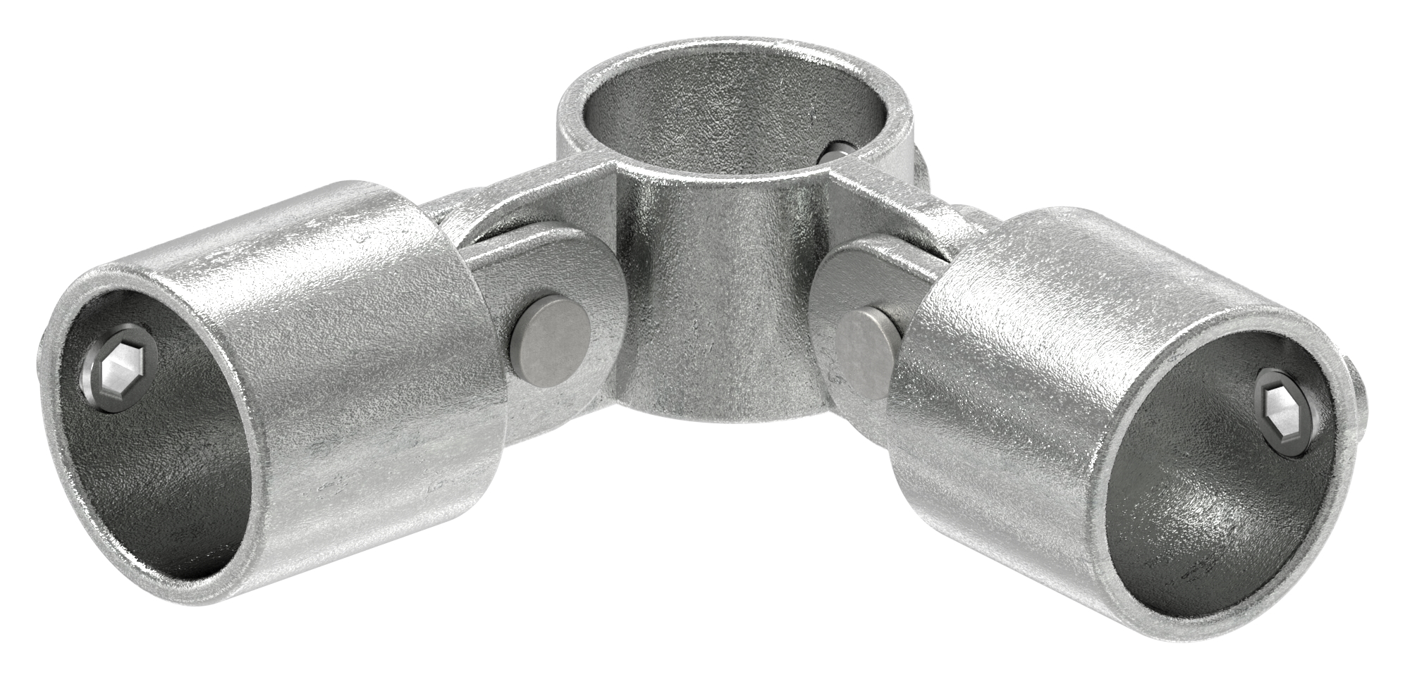 Gelenkstück, 90°, für Rohr Ø 48,3mm