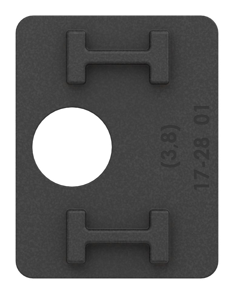 Gummi für Mod. 24, VSG-Glas 9,52mm Gummi für Mod. 24, VSG-Glas 9,52mm