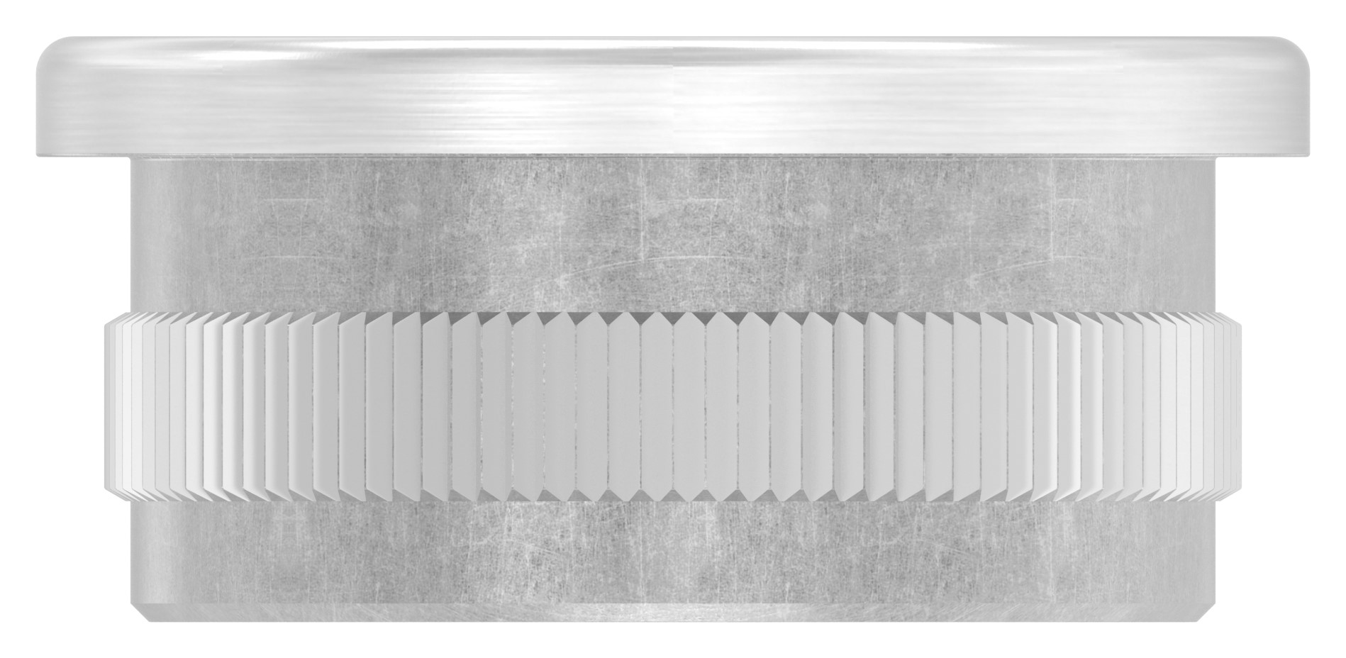 Rohrabschlussstopfen, für Rohr 33,7x2,0mm, V2A