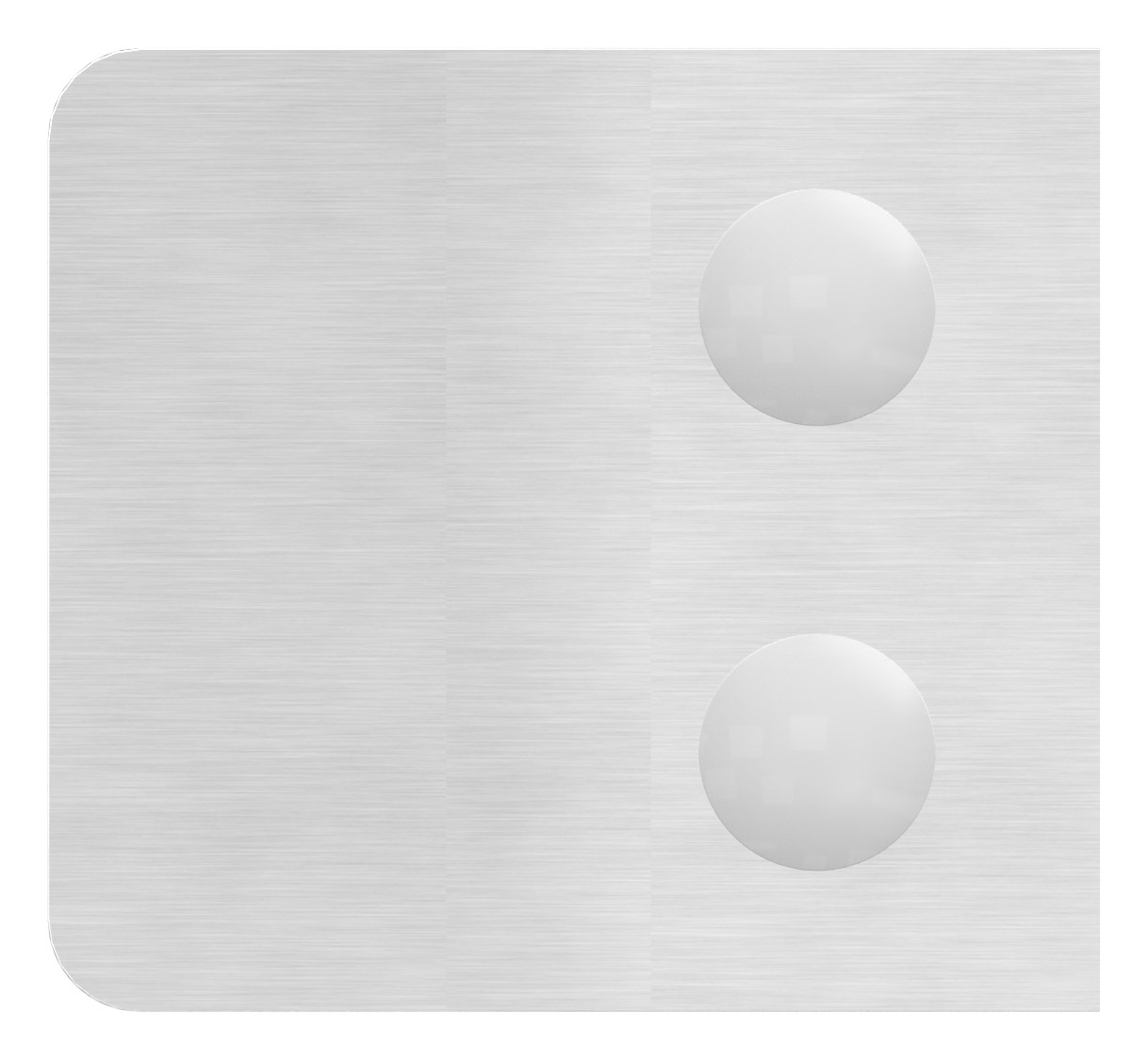Glasklemme Mod. 14, Anschluss: 60,3mm, V4A Glasklemme Mod. 14, Anschluss: 60,3mm, V4A