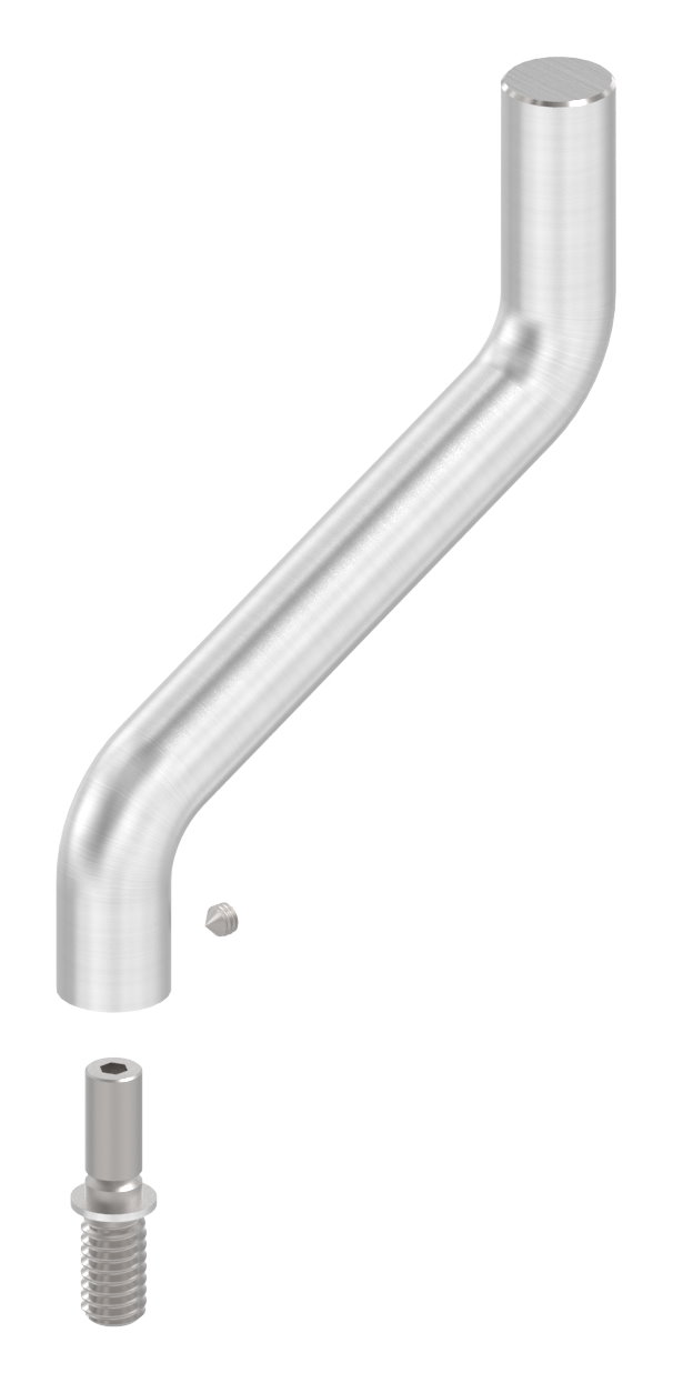 Bügel Ø 14mm, 2x 30° gebogen, V2A