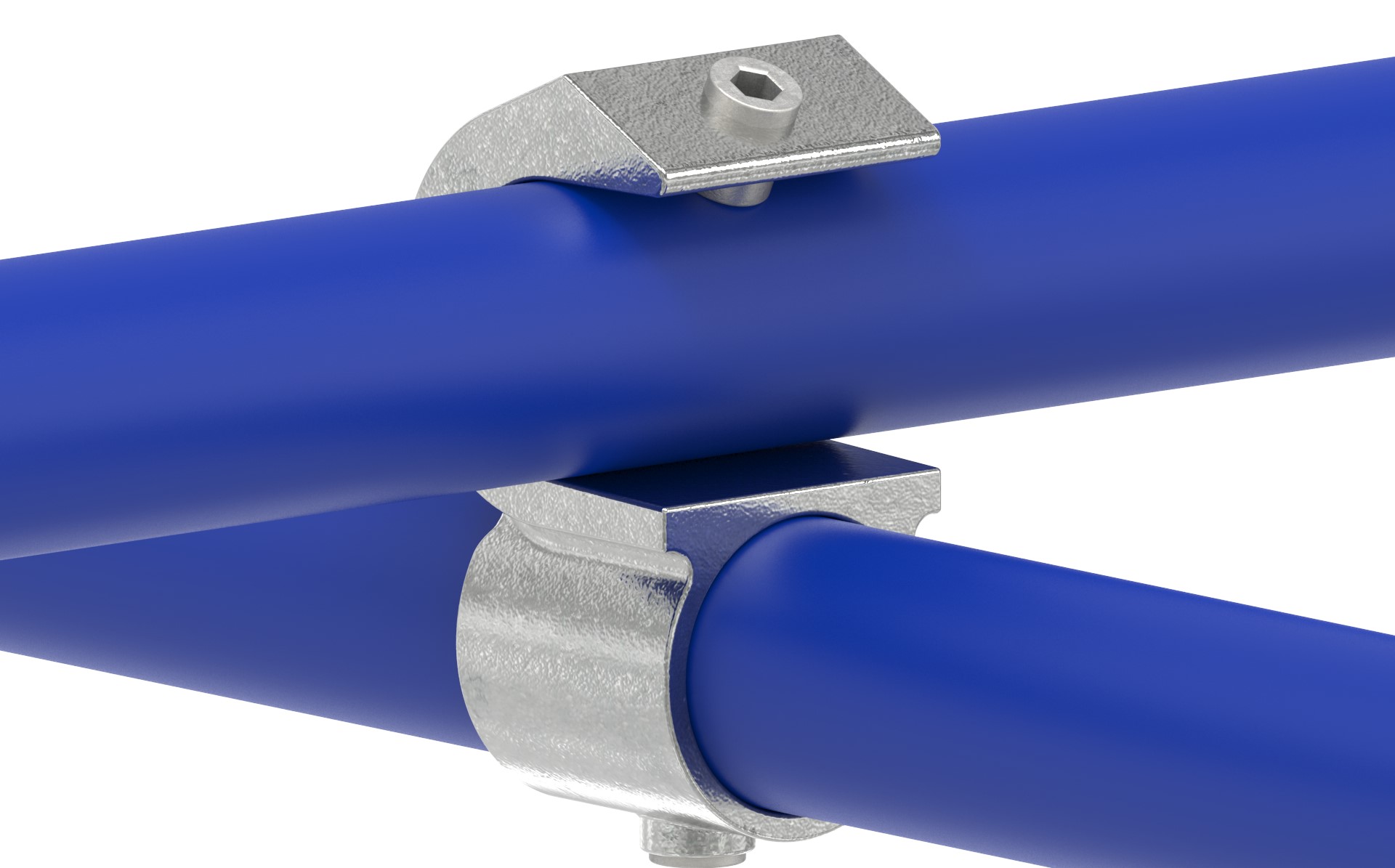 Kreuzstück offen 90°, für Rohr Ø 48,3mm