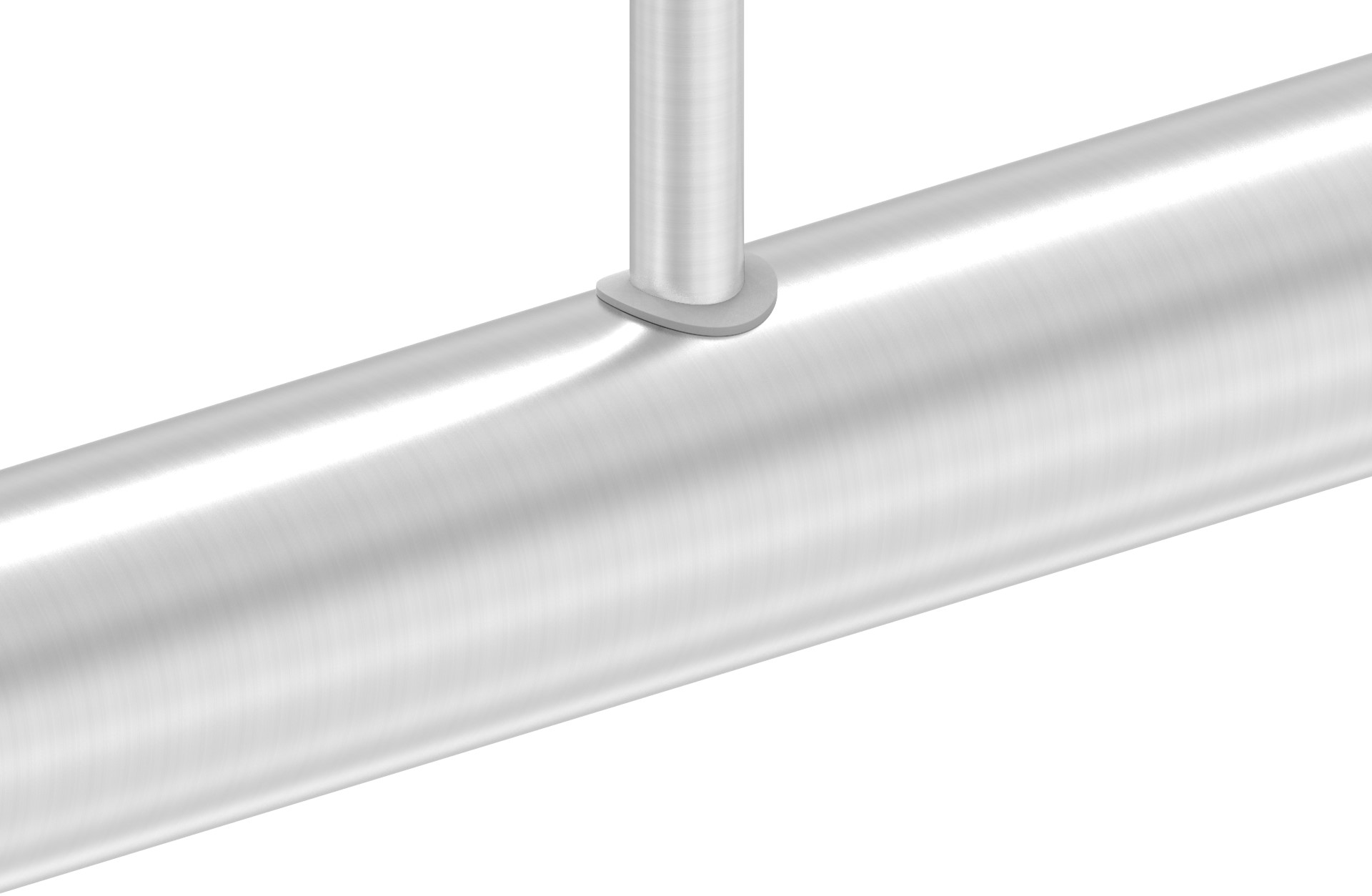 Steckmuffe aus Kunststoff für 12mm / Ø 33,7 - 45mm