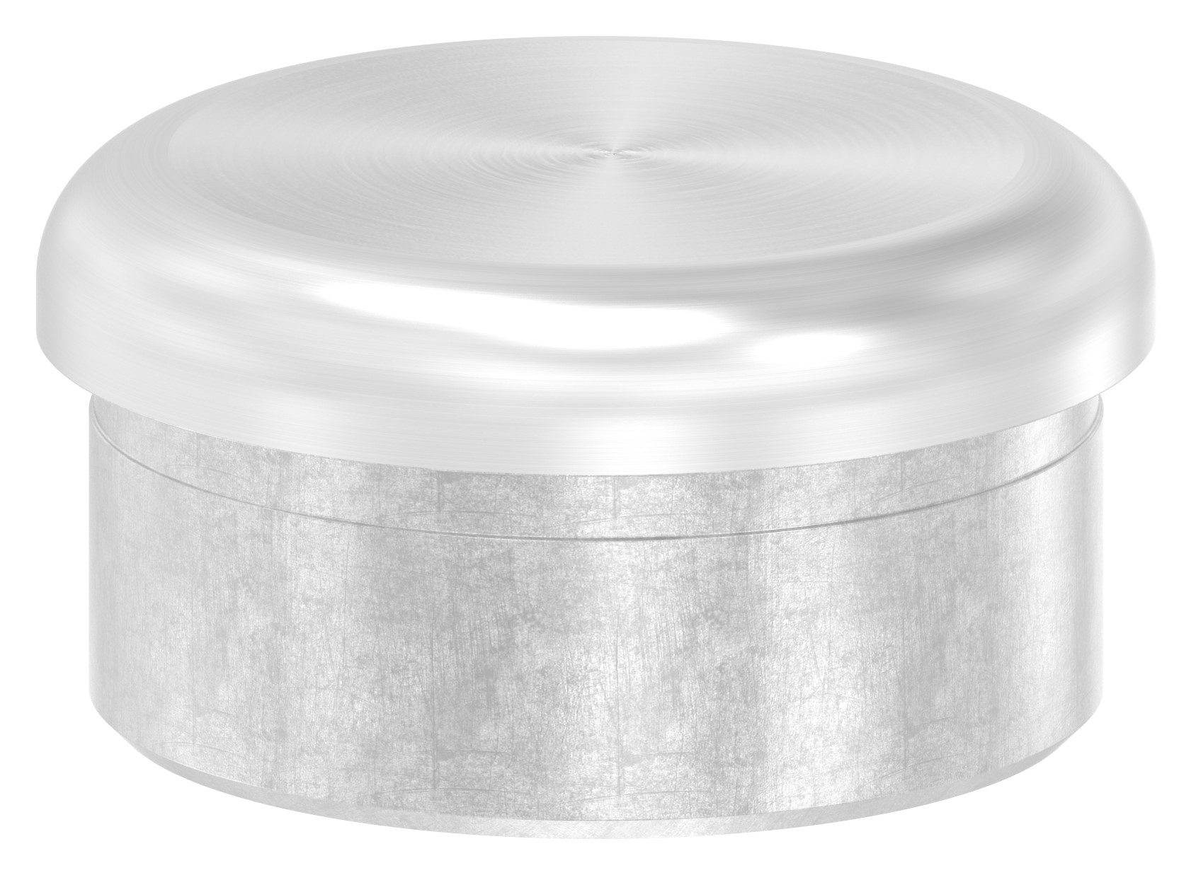 Rohrabschlussstopfen, für Rohr 42,4x2,0mm, V2A