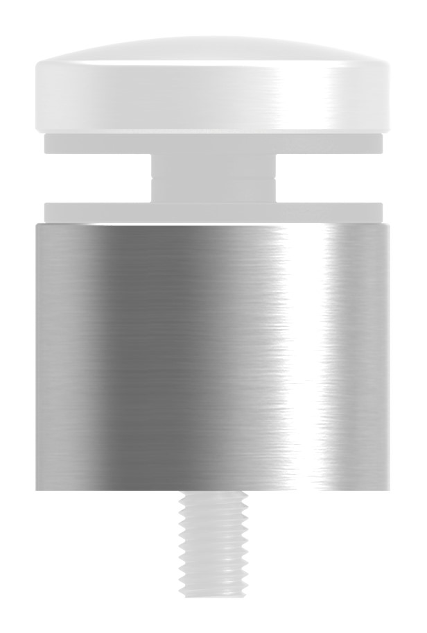 Unterteil Ø 40mm, mit Durchgangsbohrung , t: 30mm, V2A