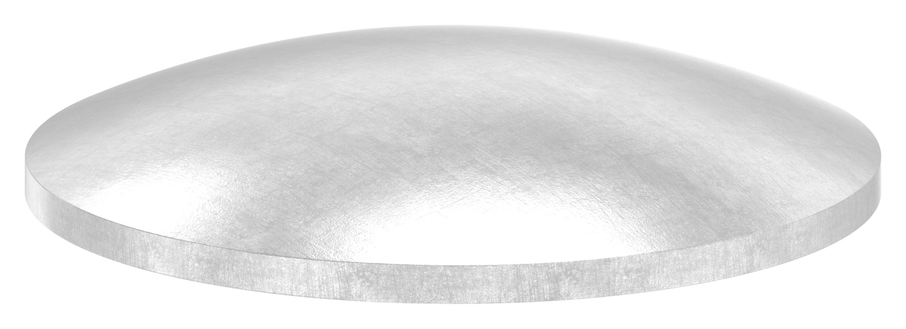 Gewölbte Schale Ø 42,4x2,0mm, H: 7mm, V2A