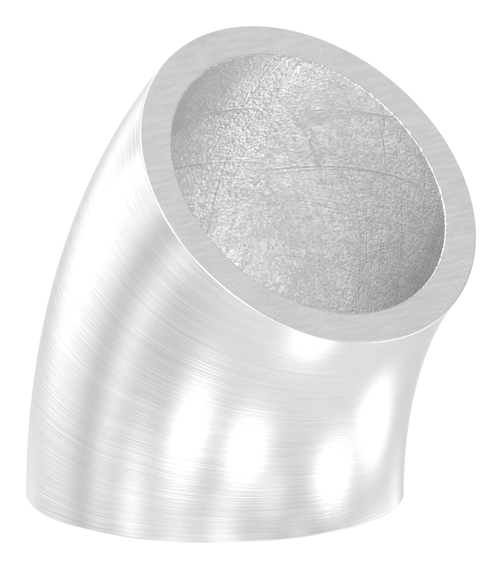 Schweißbogen 45°, 21,3x2,0mm, V2A